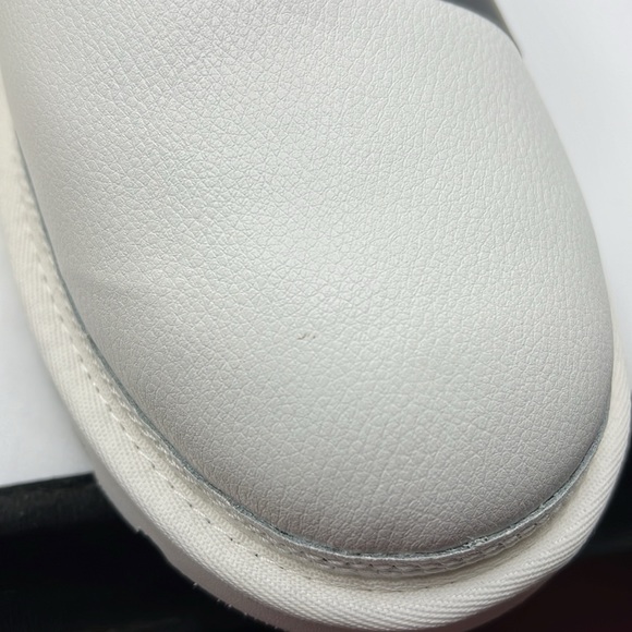 NWT Ugg Neumel Chopd Boots Chukka Shoes White Black Wool Fur Mens Size 11 - Picture 13 of 15